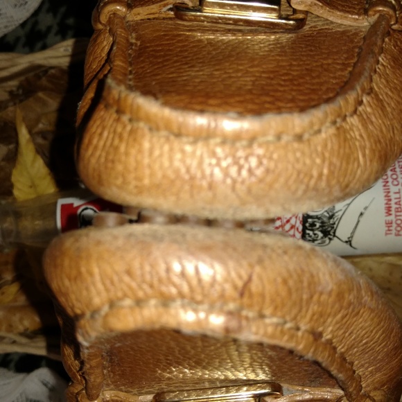 Tory Burch Tan Leather Loafers EUC Size 10 - Picture 6 of 8